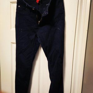 Love Premium Denim, Size 2, with some red trims, navy blue
